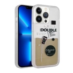 Apple iPhone 12 Pro Max Kılıf Desenli Sıvılı Zore Drink Silikon Kapak