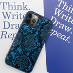 Apple iPhone 12 Pro Max Kılıf Kajsa Glamorous Serisi Snake Pattern Kapak