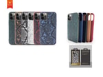 Apple iPhone 12 Pro Max Kılıf Kajsa Glamorous Serisi Snake Pattern Kapak
