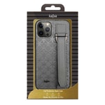 Apple iPhone 12 Pro Max Kılıf Kajsa Neo Clasic Serisi Mono K Strap Kapak