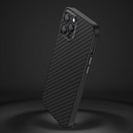 Apple iPhone 12 Pro Max Kılıf Karbon Fiber Benks Hybrid Kevlar Kapak