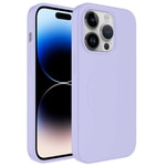 Apple iPhone 12 Pro Max Kılıf M-safe Wireless Şarj Özellikli Pastel Renk Silikon Zore Plas Kapak