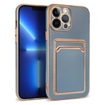 Apple iPhone 12 Pro Max Kılıf Zore Bark Kartlıklı Kapak