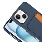 Apple iPhone 13 Kılıf Kartlıklı Zore X-Kart Silikon Kapak