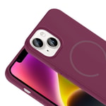Apple iPhone 13 Kılıf M-safe Şarj Özellikli Standlı YoungKit Hermit Bracket Serisi Kapak