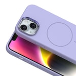 Apple iPhone 13 Kılıf M-Safe Şarj Özellikli Metal Kamera Çerçeveli Zore Edi Silikon Kapak