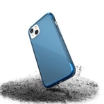 Apple iPhone 13 Kılıf Raptic Air Serisi Airbag Tasarımlı Metal Köşelikli Şeffaf Kapak