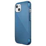 Apple iPhone 13 Kılıf Raptic Air Serisi Airbag Tasarımlı Metal Köşelikli Şeffaf Kapak