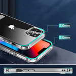 Apple iPhone 13 Kılıf Standlı Şeffaf Silikon Zore L-Stand Kapak