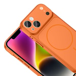 Apple iPhone 13 Kılıf Zore M-Safe Şarj Özellikli Kamera Korumalı Formen Kapak