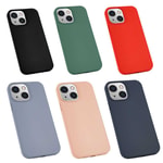 Apple iPhone 13 Mini Kılıf Zore Silk Silikon