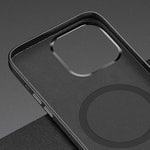 Apple iPhone 13 Pro Kılıf Benks Magnetic Hakiki Deri Kılıf