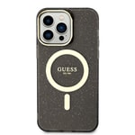 Apple iPhone 13 Pro Kılıf GUESS M-safe Şarj Özellikli Glitter Kapak