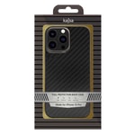 Apple iPhone 13 Pro Kılıf Kajsa Carbon Fiber Collection Arka Kapak