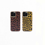 Apple iPhone 13 Pro Kılıf Kajsa Glamorous Serisi Leopard Combo Kapak