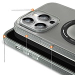 Apple iPhone 13 Pro Kılıf M-safe Şarj Özellikli Youngkit Rock Serisi Kapak