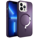 Apple iPhone 13 Pro Kılıf M-safe Wireless Şarj Özellikli Zore Stil Kapak