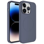 Apple iPhone 13 Pro Kılıf M-safe Wireless Şarj Özellikli Pastel Renk Silikon Zore Plas Kapak