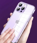 Apple iPhone 13 Pro Kılıf Şeffaf Airbag Tasarımlı ​​​​​Wiwu ZCC-108 Concise Serisi Kapak