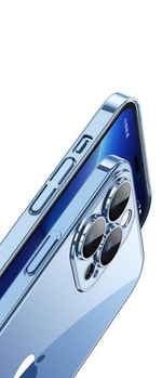 Apple iPhone 13 Pro Kılıf Sert PC Renkli Çerçeveli Zore Riksos Kapak