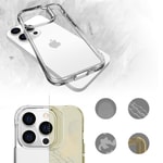 Apple iPhone 13 Pro Kılıf Zore Şeffaf Ultra İnce Airbag Tasarımlı Okka Kapak