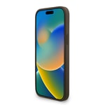 Apple iPhone 13 Pro Max Kılıf Guess Orjinal Lisanslı PU Deri Bilek Askı İpli Metal Büyük 4G ve Yazı Logolu Kapak