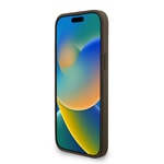 Apple iPhone 13 Pro Max Kılıf Guess Orjinal Lisanslı M-safe Şarj Özellikli PU Deri Bilek Askı İpli Yazı Logolu Kapak
