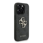 Apple iPhone 13 Pro Max Kılıf Guess Orjinal Lisanslı PU Deri Bilek Askı İpli Metal Büyük 4G ve Yazı Logolu Kapak