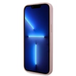 Apple iPhone 13 Pro Max Kılıf Guess Orjinal Lisanslı Taşlı Arka Yüzey Üçgen Logolu Kapak