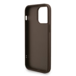 Apple iPhone 13 Pro Max Kılıf Guess Orjinal Lisanslı PU Deri Bilek Askı İpli Metal Büyük 4G ve Yazı Logolu Kapak