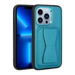 Apple iPhone 13 Pro Max Kılıf Kartlıklı Standlı ​Pu Deri Zore Memo Kapak