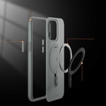 Apple iPhone 13 Pro Max Kılıf M-safe Şarj Özellikli Youngkit Rock Serisi Kapak