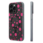 Apple iPhone 13 Pro Max Kılıf M-safe Şarj Özellikli Polka Dot Desenli Youngkit Spots Serisi Kapak