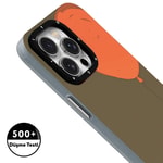 Apple iPhone 13 Pro Max Kılıf M-safe Şarj Özellikli Youngkit Orange Serisi Flying Balloon Kapak