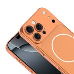 Apple iPhone 13 Pro Max Kılıf Zore M-Safe Şarj Özellikli Kamera Korumalı Spark Kapak