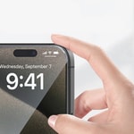 Apple iPhone 13 Zore 3D Oliv HD Temperli Cam Ekran Koruyucu + Kolay Uygulama Aparatı