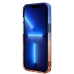 Apple iPhone 14 Kılıf BMW M-safe Şarj Özellikli Transparan Renk Geçişli Dizayn Kapak