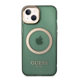 Apple iPhone 14 Kılıf GUESS M-safe Şarj Özellikli Airbagli Dizayn Kapak