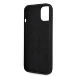Apple iPhone 14 Kılıf Guess Orjinal Lisanslı Yazı ve Taşlı 4G Logolu Silikon Kapak