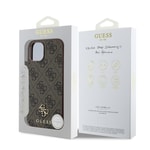 Apple iPhone 14 Kılıf Guess Orjinal Lisanslı M-safe Şarj Özellikli Small 4G Classic Kapak