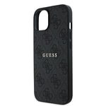 Apple iPhone 14 Kılıf Guess Orjinal Lisanslı M-safe Şarj Özellikli Small 4G Classic Kapak