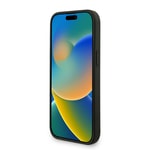 Apple iPhone 14 Kılıf Guess Orjinal Lisanslı PU Deri Bilek Askı İpli Metal Büyük 4G ve Yazı Logolu Kapak