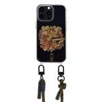 Apple iPhone 14 Kılıf Kajsa Missy And Match Şeffaf Desenli İp Askılı Kapak