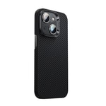 Apple iPhone 14 Kılıf Karbon Fiber Benks 600D Essential Kevlar Kapak