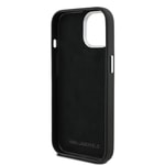 Apple iPhone 14 Kılıf Karl Lagerfeld Orjinal Lisanslı K&C Heads Pin Kapak