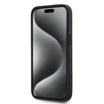Apple iPhone 14 Kılıf Karl Lagerfeld Orjinal Lisanslı M-safe Şarj Özellikli KL Yazılı Hot Stamp Kapak