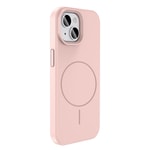 Apple iPhone 14 Kılıf M-safe Şarj Özellikli Sıvı Teknolojili Silinebilir Sert Zore Kivi Kapak