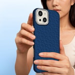 Apple iPhone 14 Kılıf M-Safe Şarj Özellikli Zore Paris Vax Sert PC Kapak