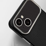Apple iPhone 14 Kılıf M-Safe Şarj Özellikli Zore Paris Zerre Sert PC Kapak