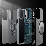 Apple iPhone 14 Kılıf M-safe Şarj Özellikli YoungKit Technology Serisi Kapak